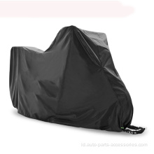 Waterproof 210D Outdoor Elastic Double Hems Motorbike Cover